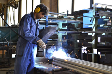 reparto saldatura Tecnofer Lavorzione di saldatura